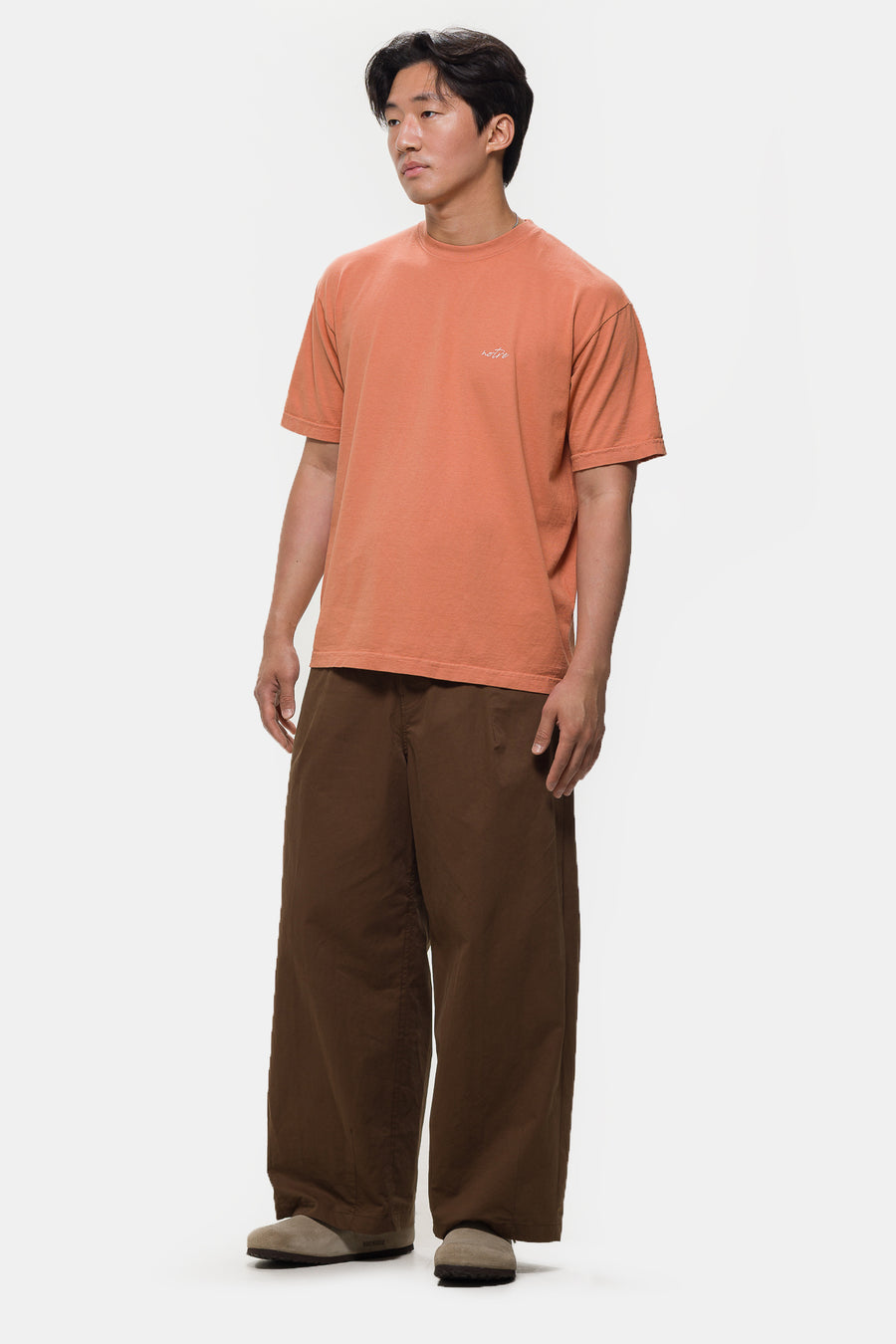 Notre Wine T-Shirt in Terracotta - Notre