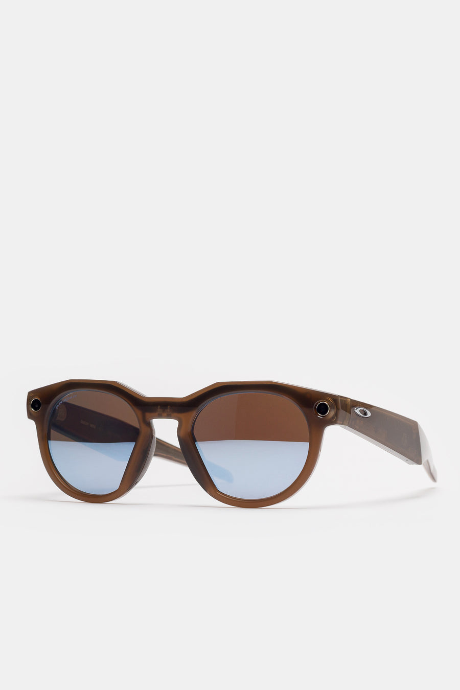 Meta HSTN Transitions Glasses in Brown Smoke/Prizm Deep Water Polarized