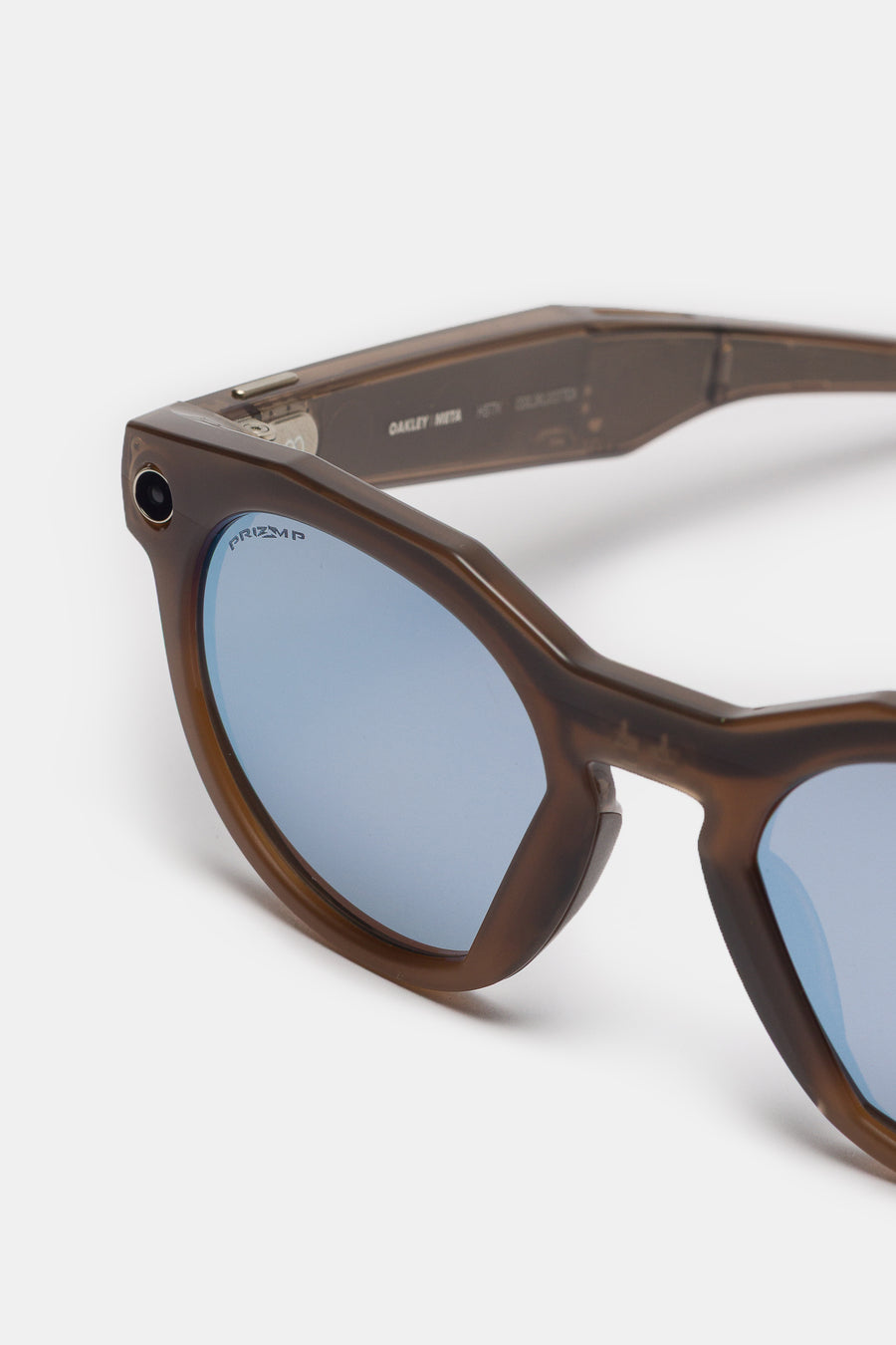 Meta HSTN Transitions Glasses in Brown Smoke/Prizm Deep Water Polarized