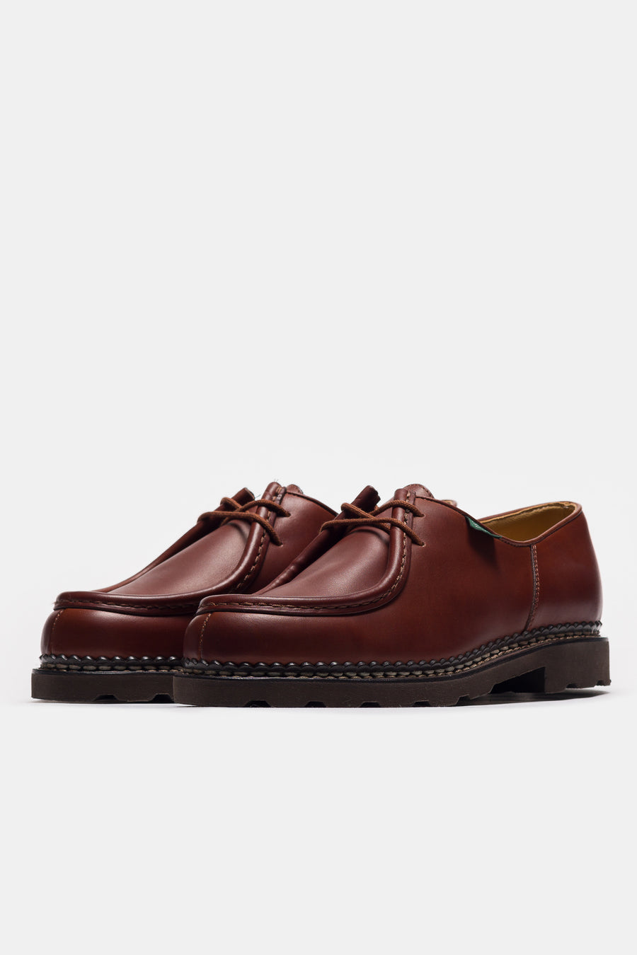 Michael Moc Lace-Up Shoe in Maroon - Paraboot