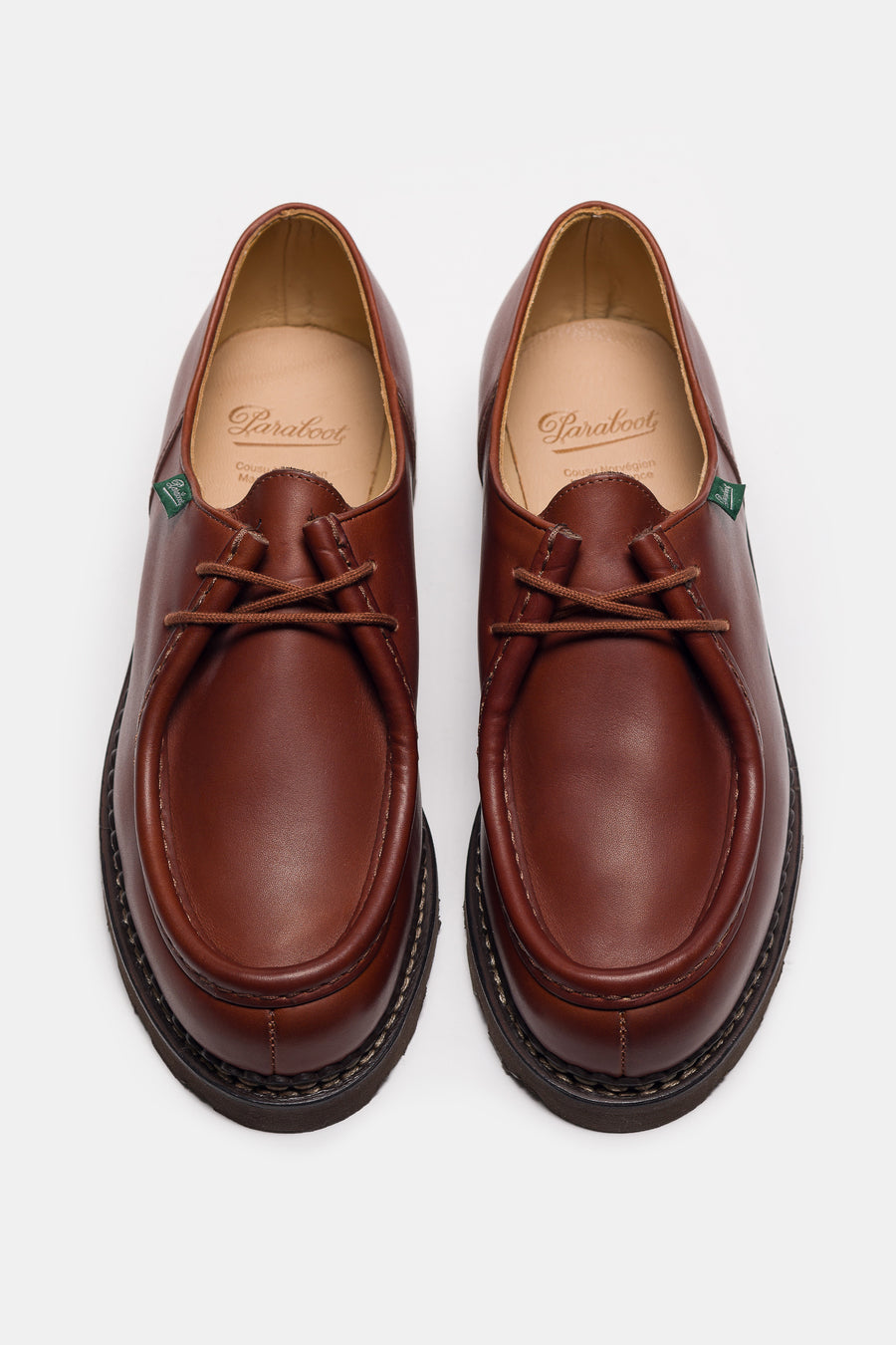 【moriken様】Paraboot パラブーツ MICHAEL PHOQUE Paraboot Men's Michael/Marche Marron - Lis Vert – Totem