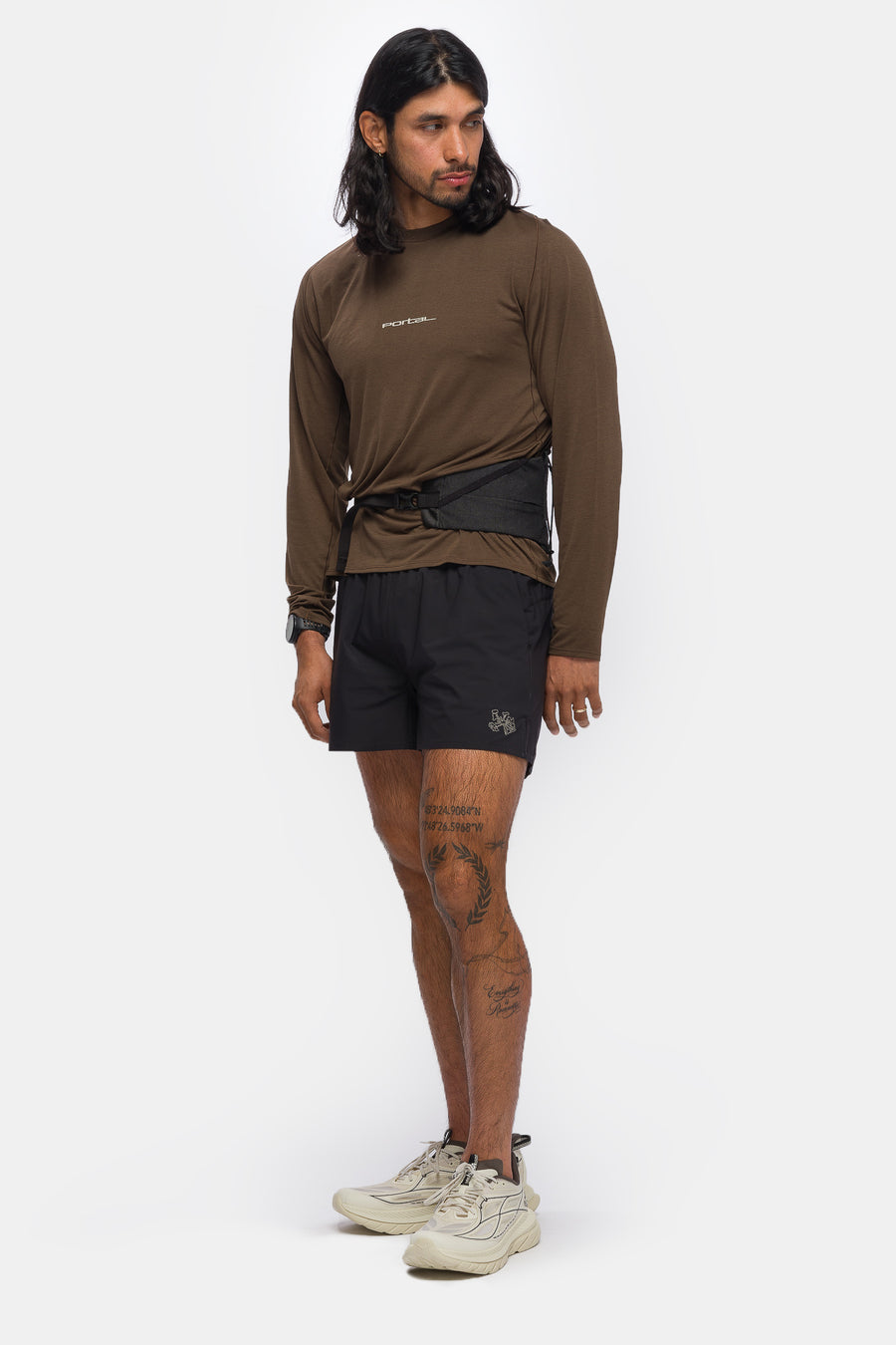 Borders Cargo Belt in Black Beauty