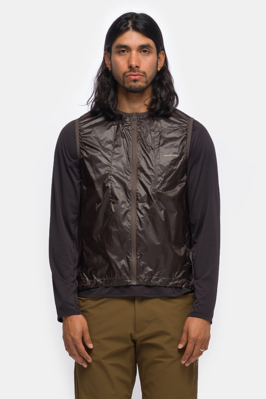 Code Wind Vest in Beluga