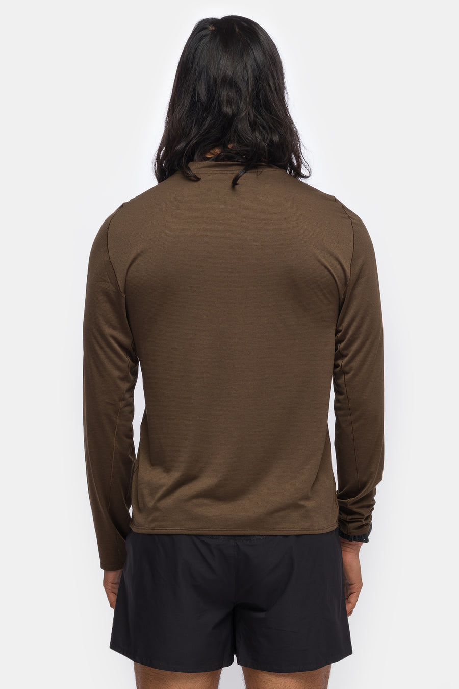 Lateral Peak LS T-Shirt in Slate Black