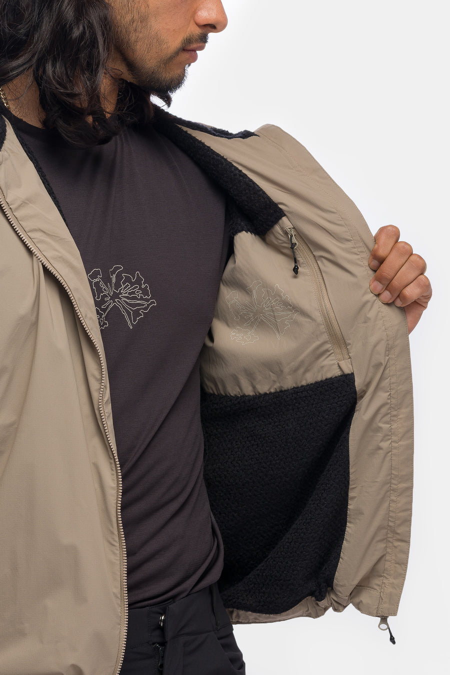 Level Alpha Jacket in Desert Taupe