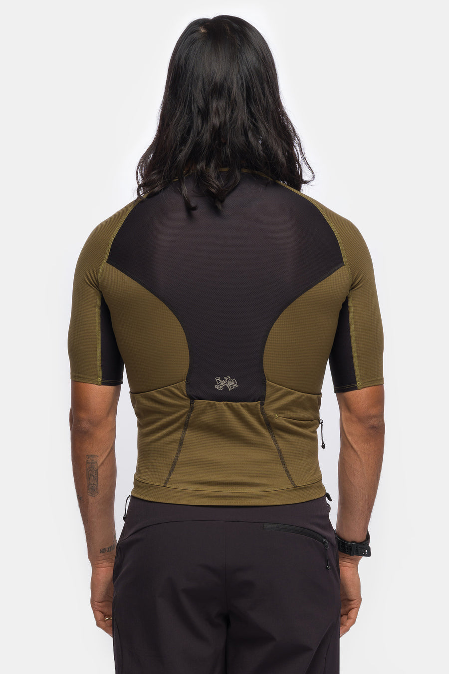 Range Light Jersey in Dark Olive