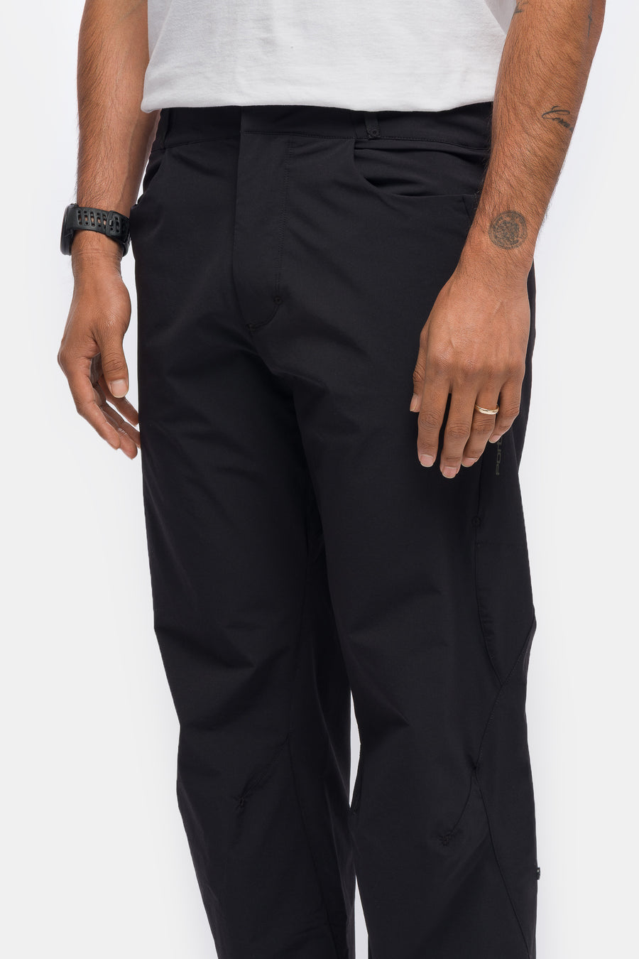 Traka Softshell Pant in Black Beauty