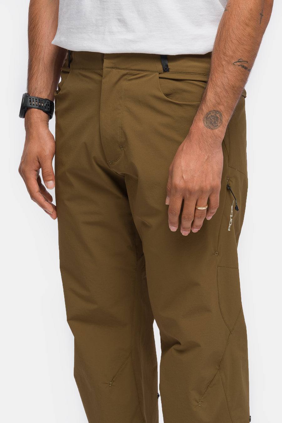 Traka Softshell Pant in Dark Olive