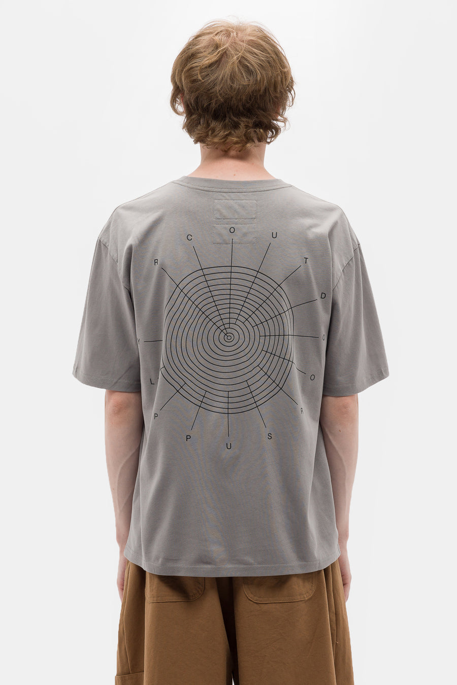 RC Outdoor Supply Tree Rings SS T-Shirt	in Grey - Notre