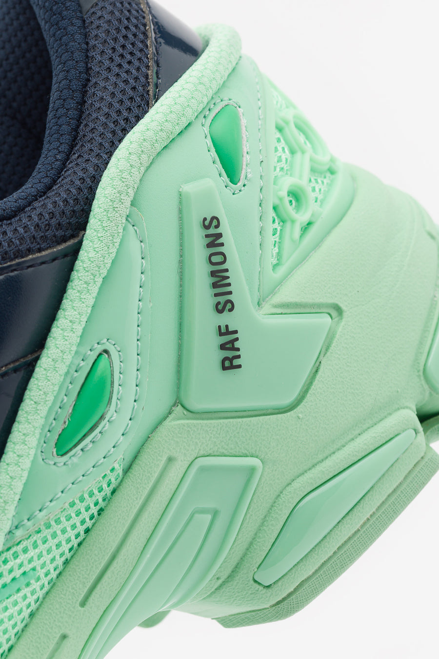 Raf Simons (RUNNER) Blue/mint mesh trainer