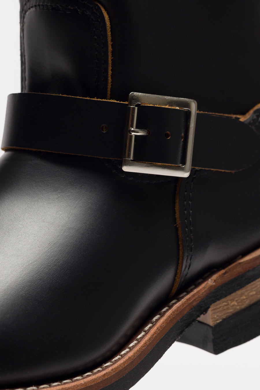 Red Wing Engineer Klondike Leather Boot in Black - Notre
