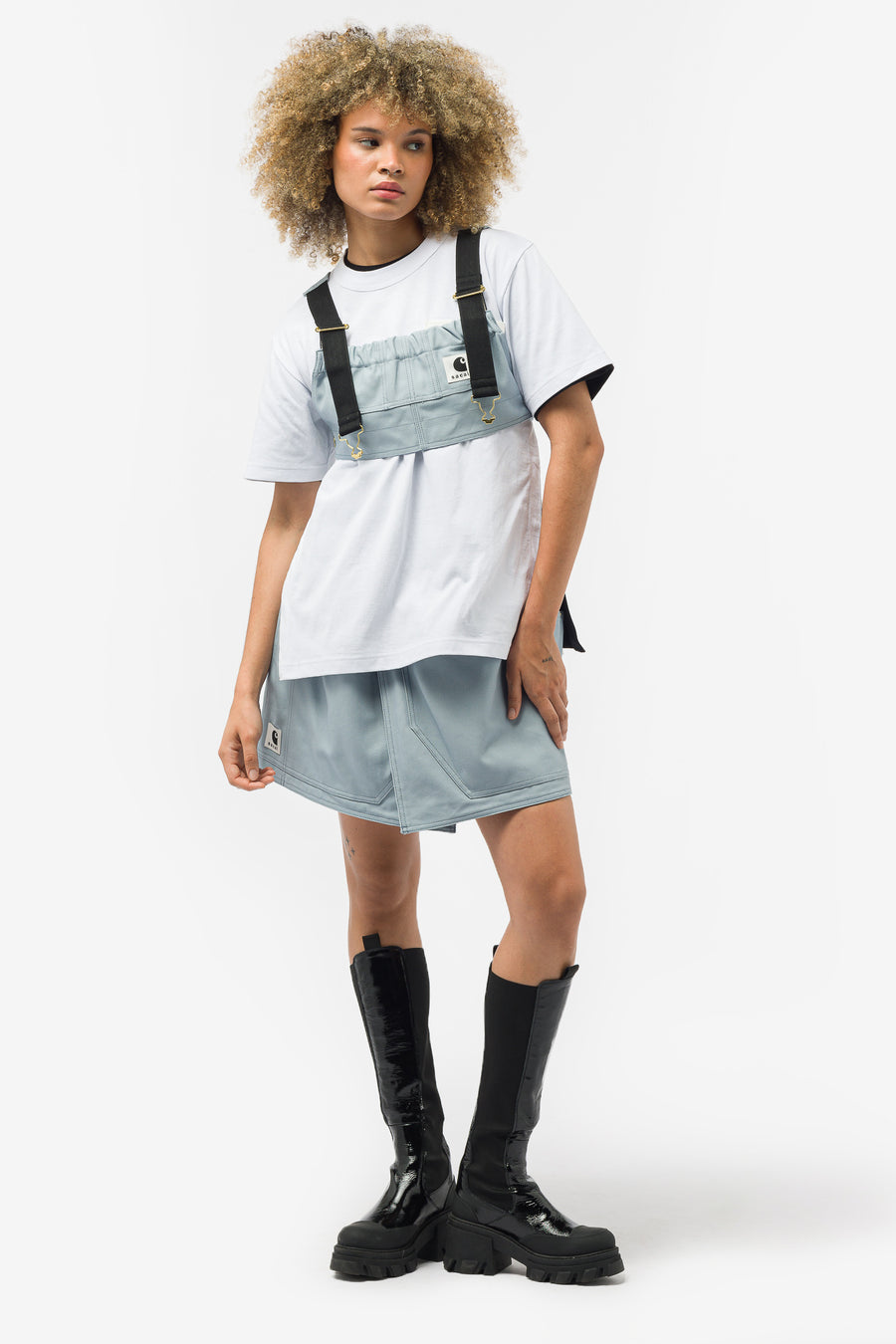 sacai Women's Carhartt WIP Apron in Light Blue
