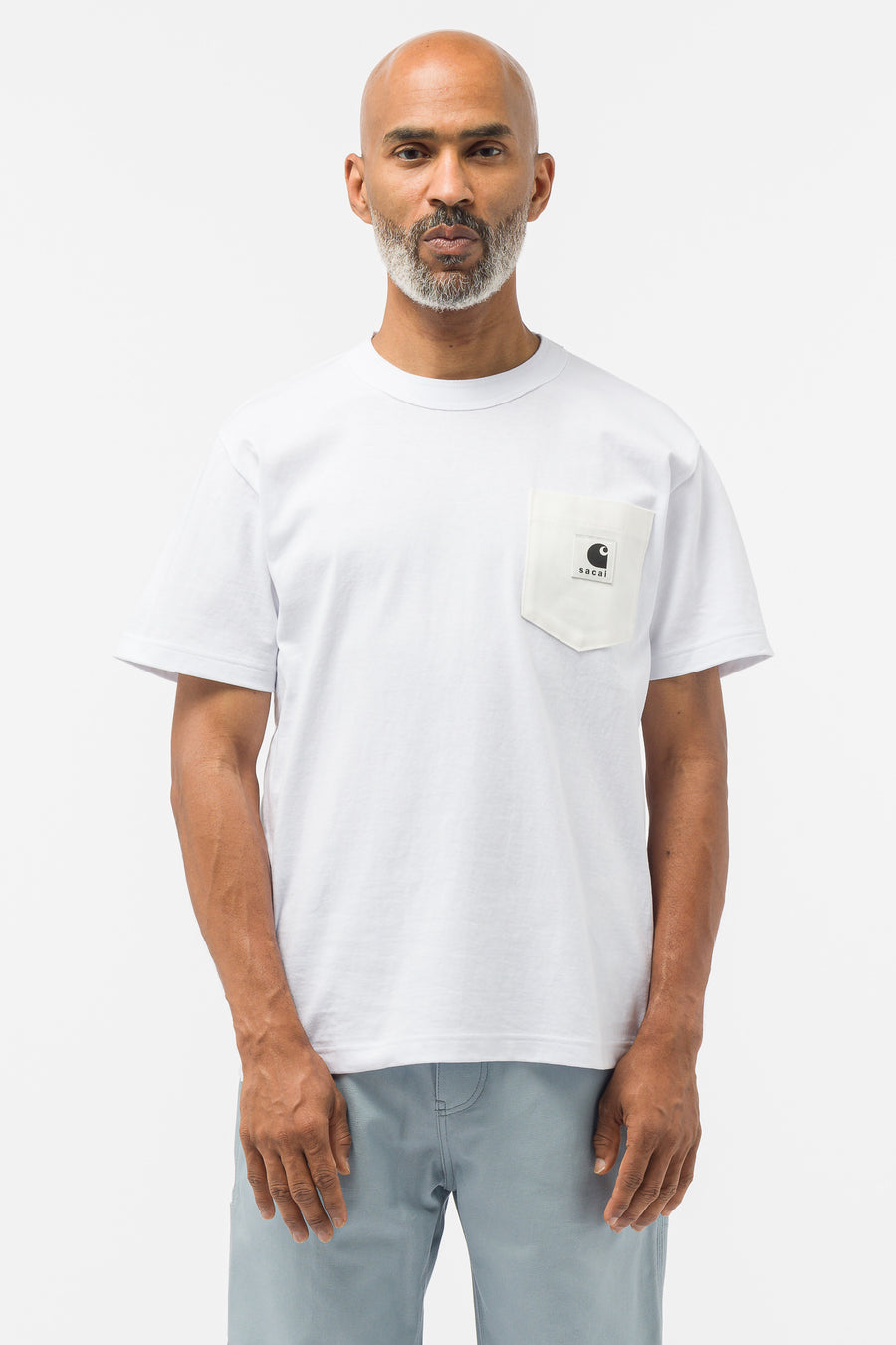 sacai   Men's Carhartt WIP T Shirt in White