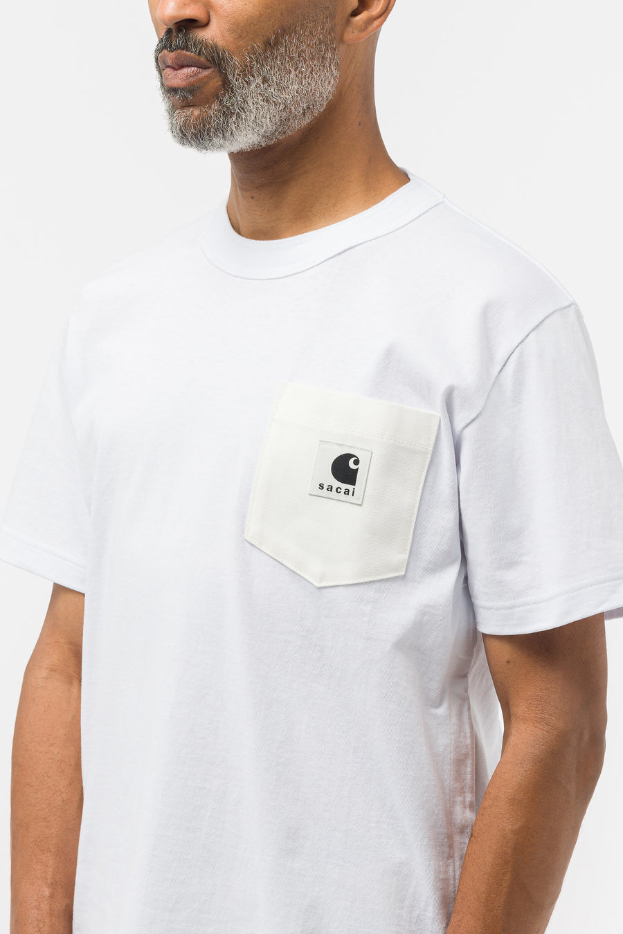 sacai   Men's Carhartt WIP T Shirt in White