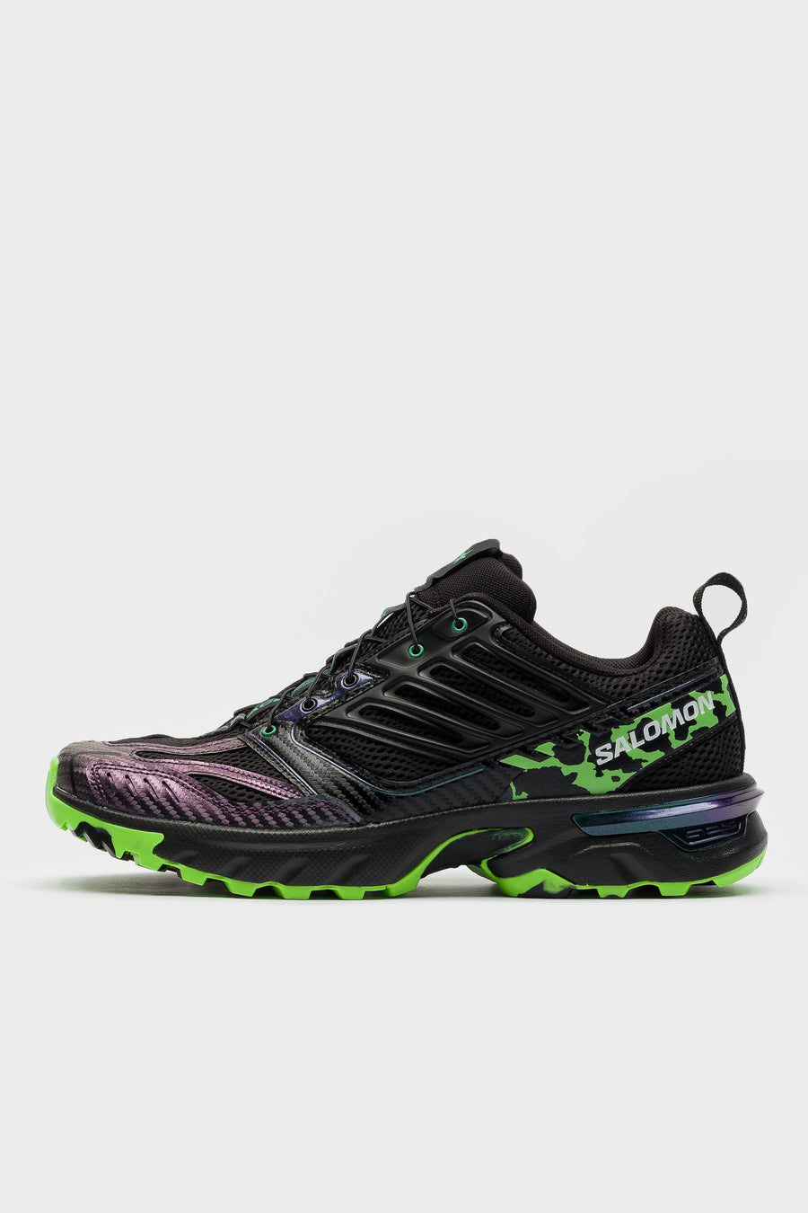 SALOMON ADVANCED Feid ACS Nexxt Sneaker in Black/Bright Green/Green Gecko - Notre