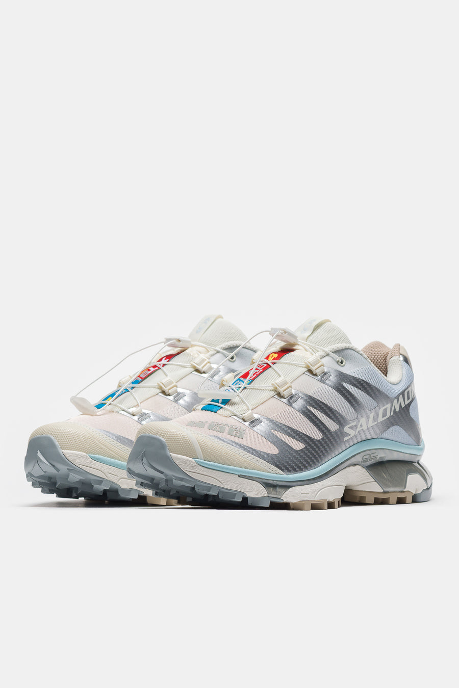 SALOMON ADVANCED XT-4 OG Sneaker in Vanilla Ice/Ballad Blue/Tender Peach - Notre