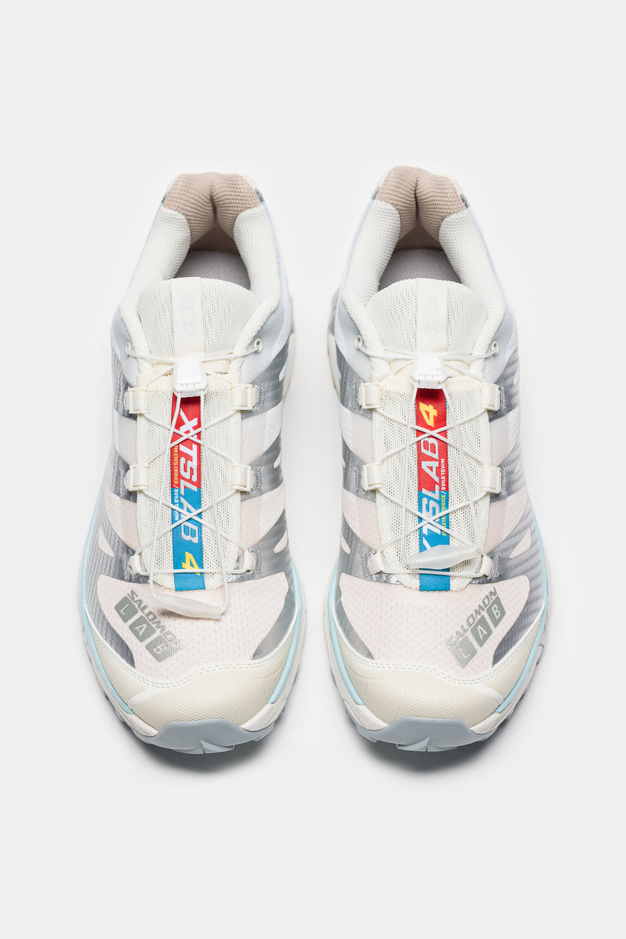 SALOMON ADVANCED XT-4 OG Sneaker in Vanilla Ice/Ballad Blue/Tender Peach - Notre