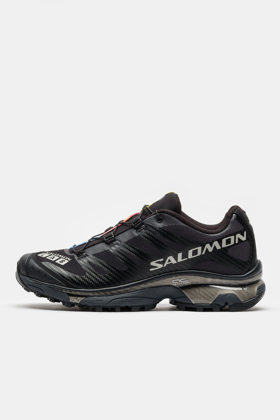 XT-4 OG Sneaker in Black/Ebony/Silver Metallic