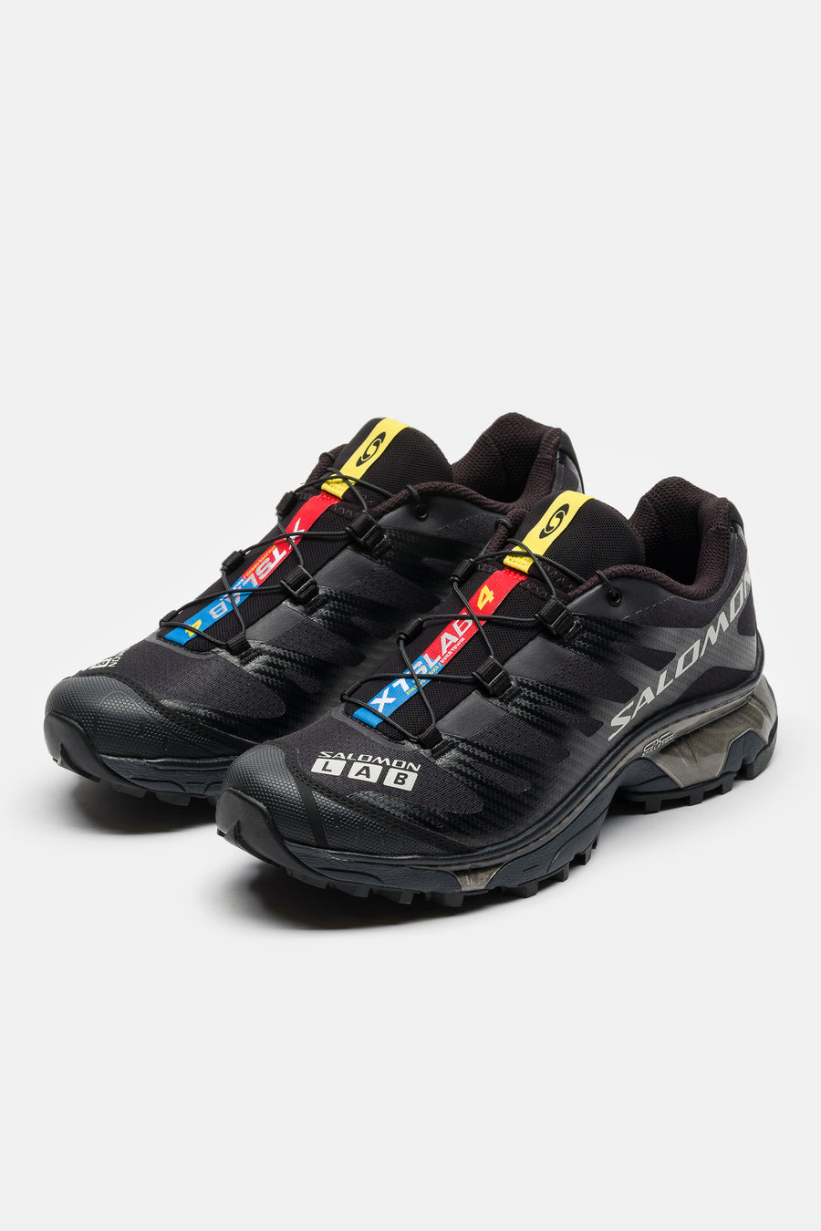 XT-4 OG Sneaker in Black/Ebony/Silver Metallic