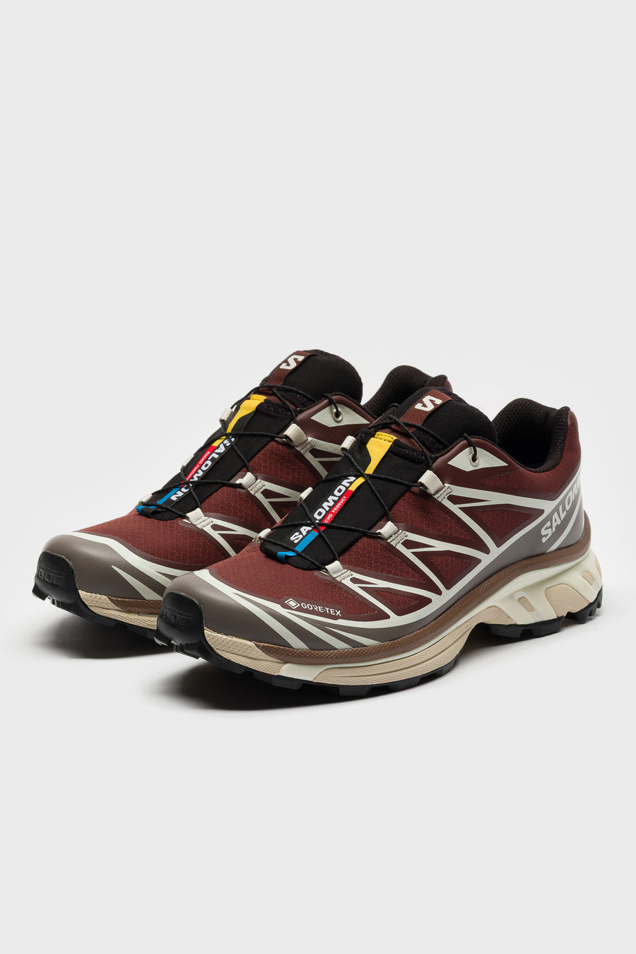 SALOMON ADVANCED XT-6 GTX Sneaker in Bourbon Chocolate/Iron/Vanilla - Notre