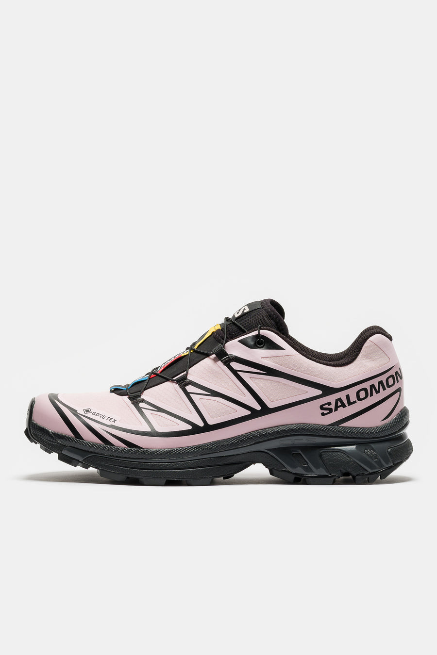 XT-6 GTX Sneaker in Black/Icy Pink/Dawn Pink