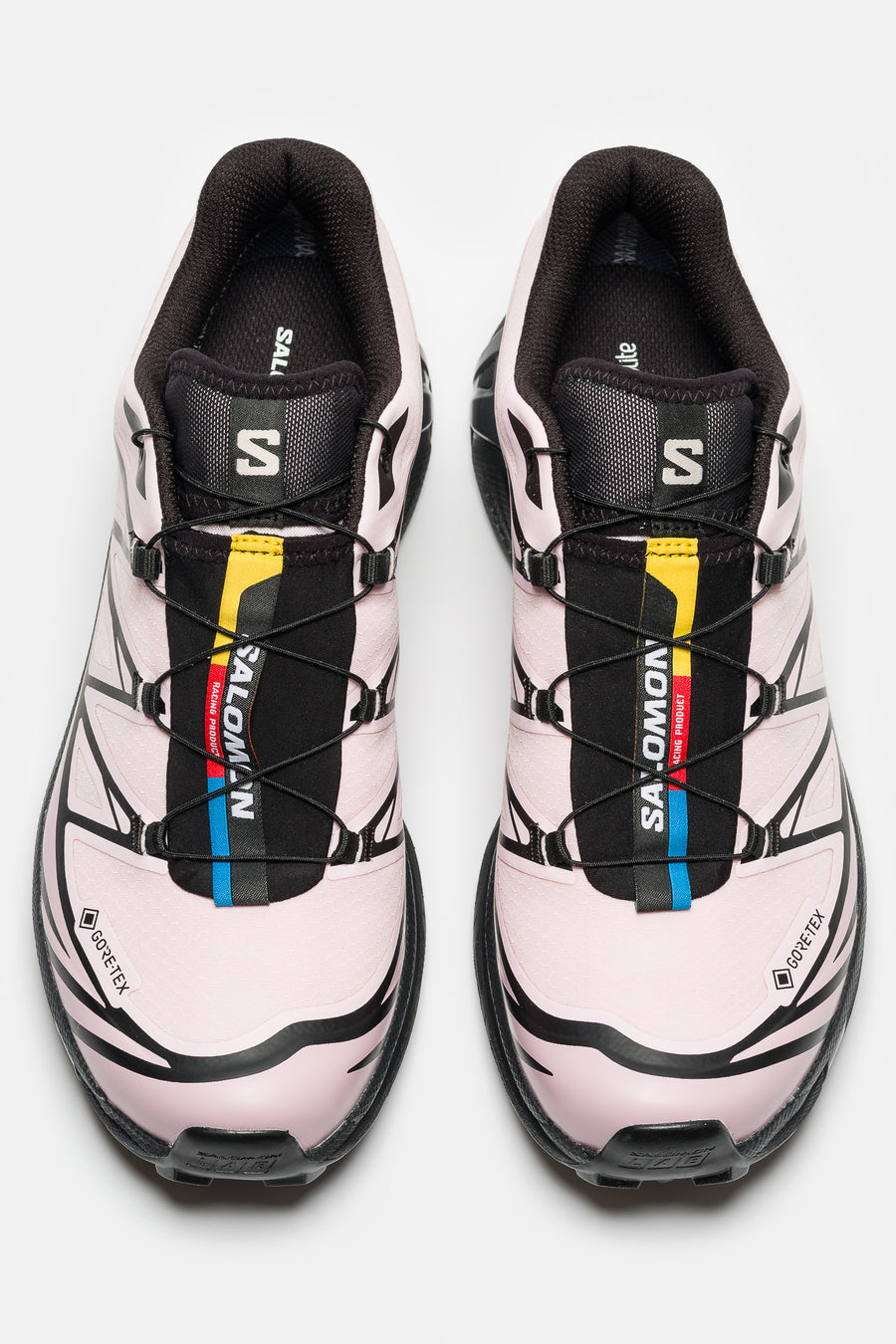 XT-6 GTX Sneaker in Black/Icy Pink/Dawn Pink
