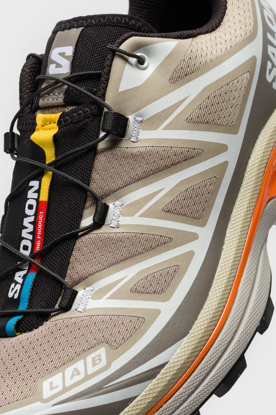 SALOMON ADVANCED XT-6 Sneaker in Silver Sage/Cloudburst/Dragon Fire - Notre