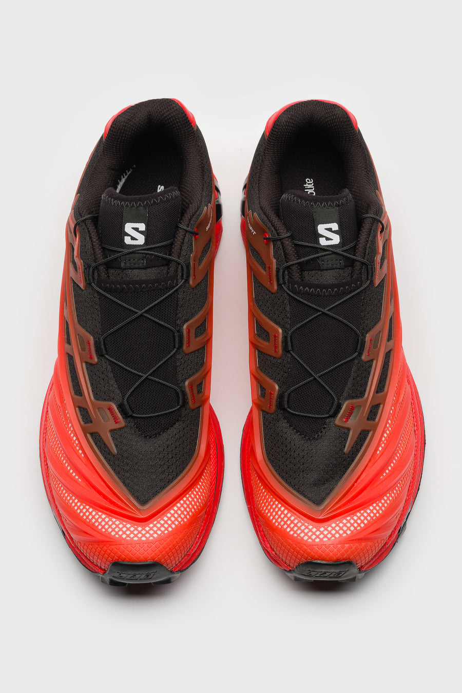 SALOMON ADVANCED XT-Evo Sneaker in Black/Fiery Red/White - Notre