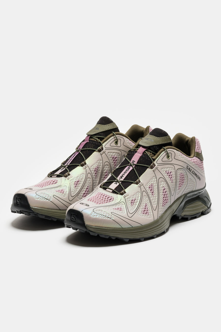 SALOMON ADVANCED XT Whisper Void Sneaker in Grape Leaf/Dawn Pink/Ashes Of Roses - Notre
