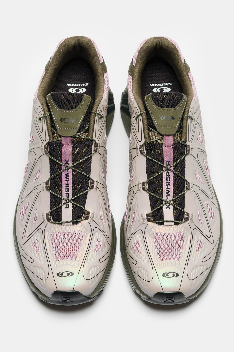 SALOMON ADVANCED XT Whisper Void Sneaker in Grape Leaf/Dawn Pink/Ashes Of Roses - Notre