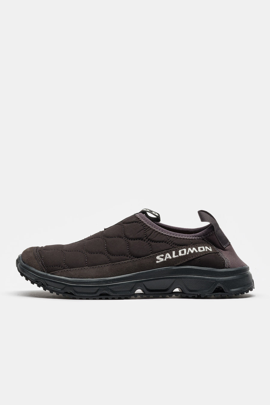SALOMON ADVANCED Rx Moc 3.0 Quilted Sneaker in Black/Black/Asphalt - Notre