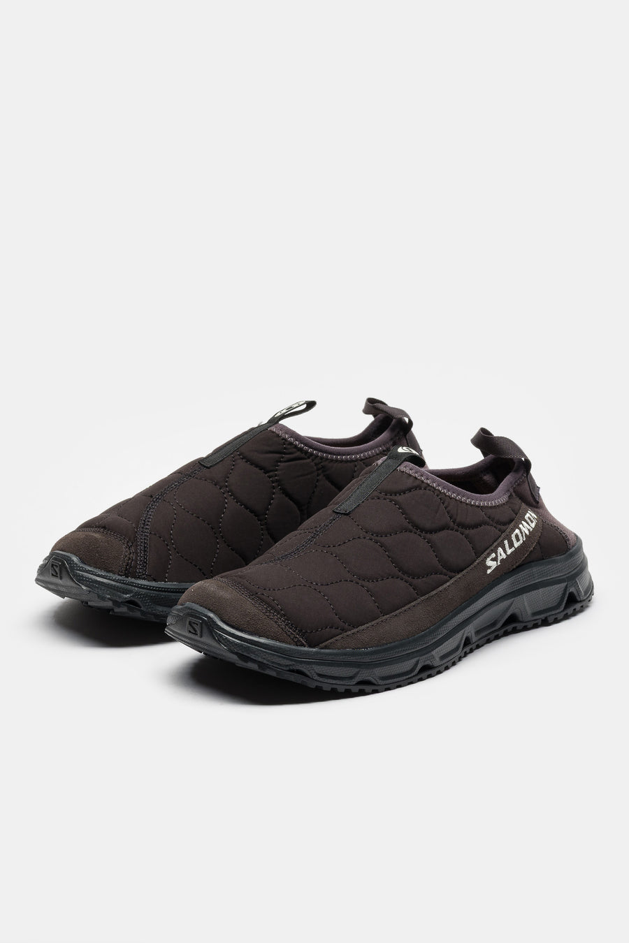 SALOMON ADVANCED Rx Moc 3.0 Quilted Sneaker in Black/Black/Asphalt - Notre