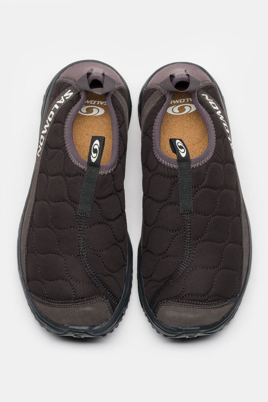 SALOMON ADVANCED Rx Moc 3.0 Quilted Sneaker in Black/Black/Asphalt - Notre