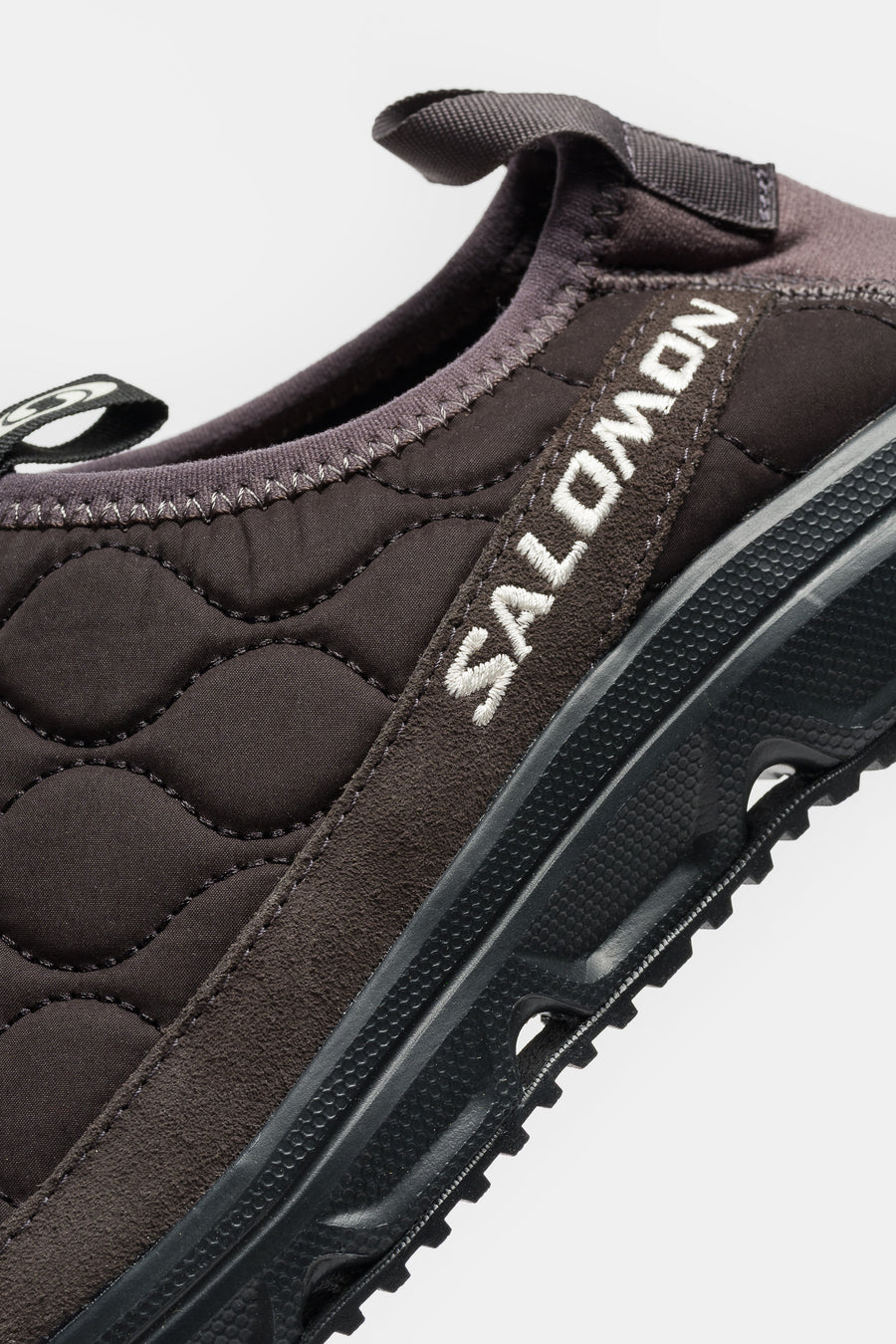 SALOMON ADVANCED Rx Moc 3.0 Quilted Sneaker in Black/Black/Asphalt - Notre