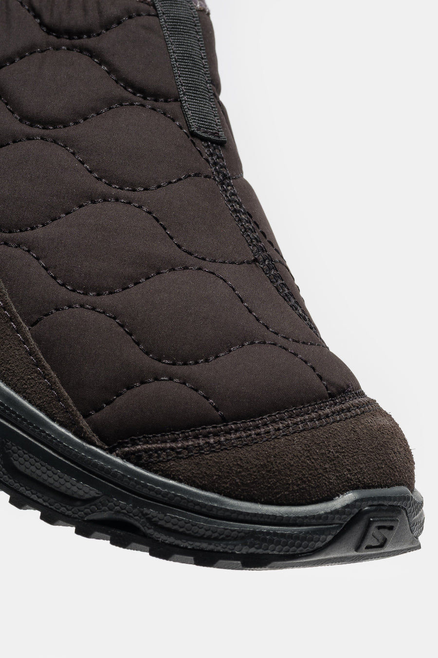 SALOMON ADVANCED Rx Moc 3.0 Quilted Sneaker in Black/Black/Asphalt - Notre