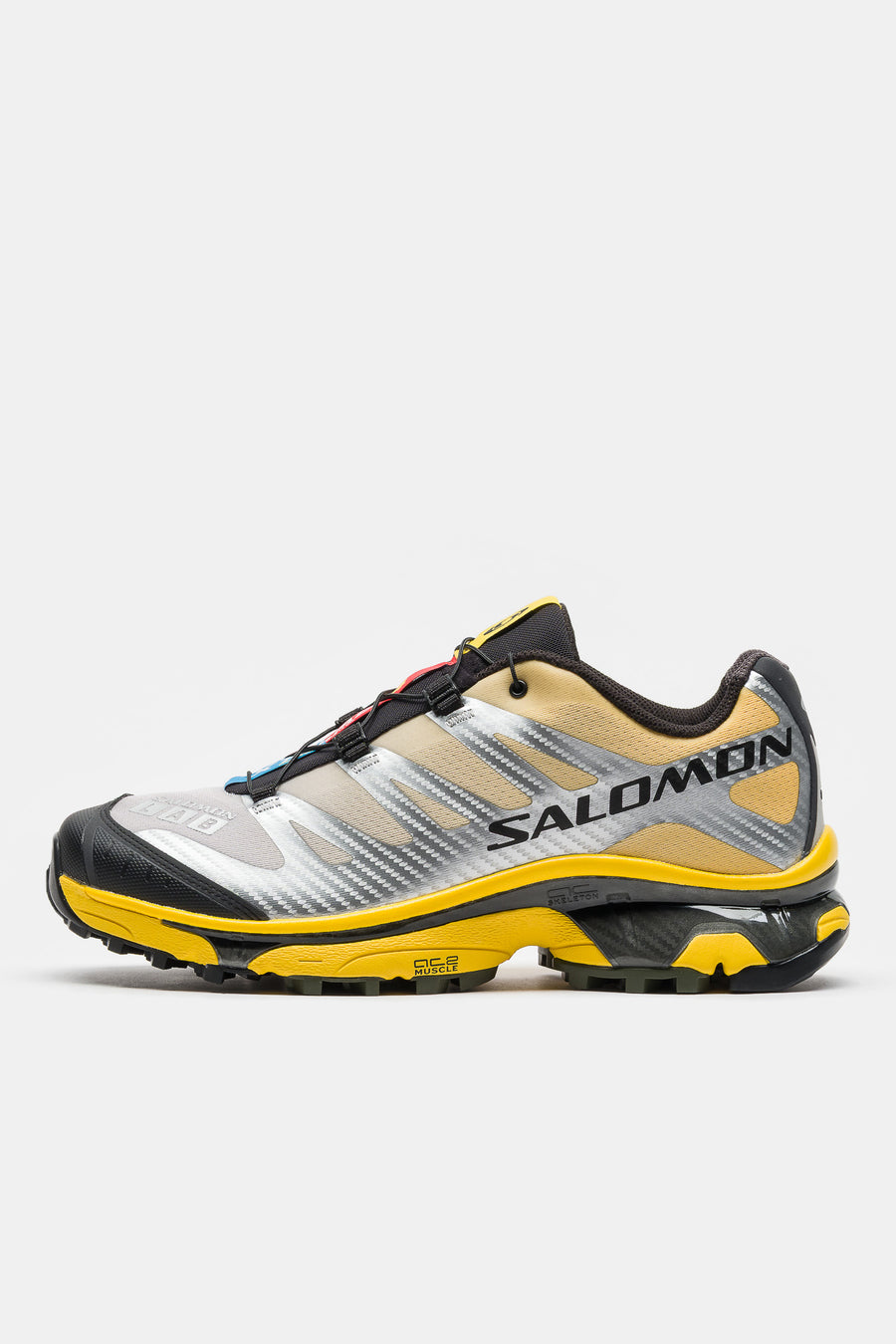 XT-4 OG Sneaker in Ftw Silver/Black/Lemon
