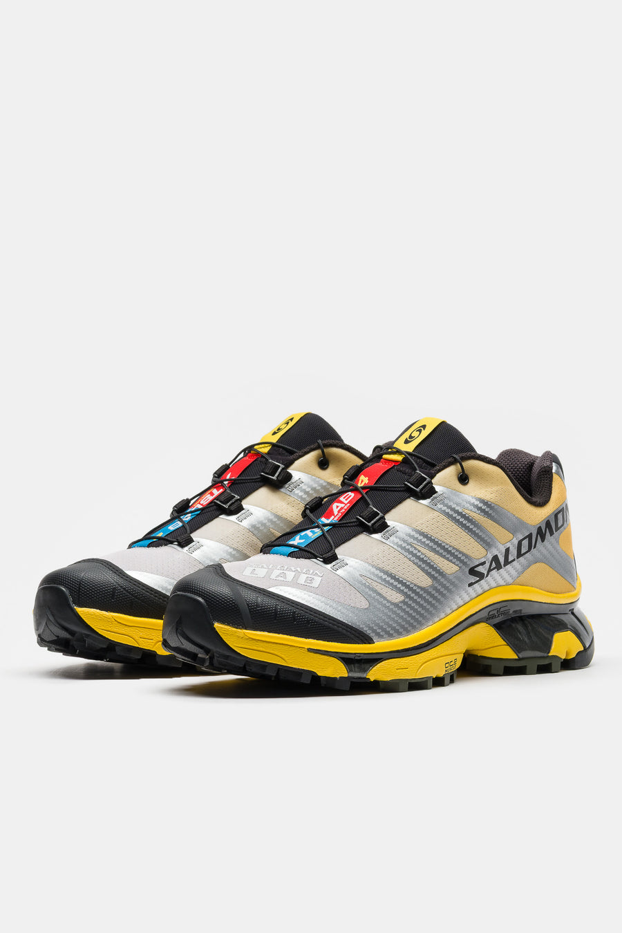 XT-4 OG Sneaker in Ftw Silver/Black/Lemon