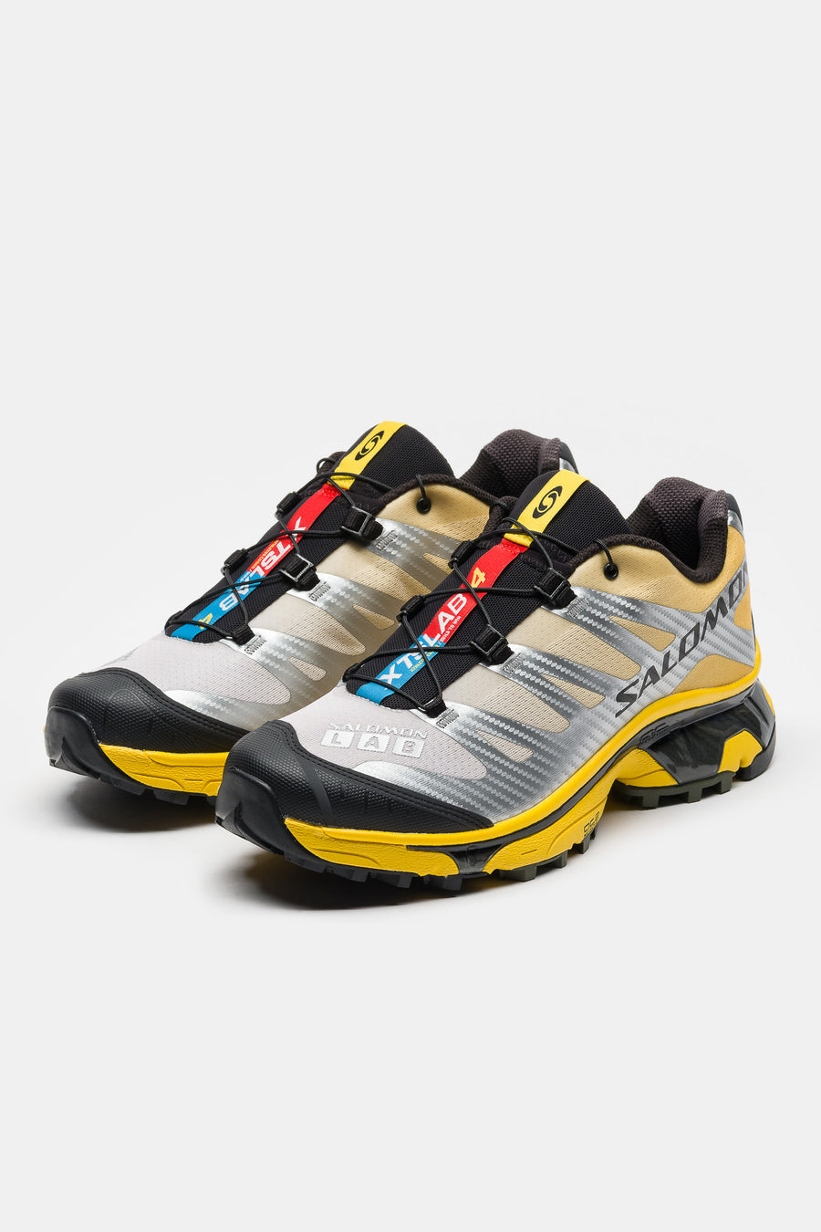 XT-4 OG Sneaker in Ftw Silver/Black/Lemon