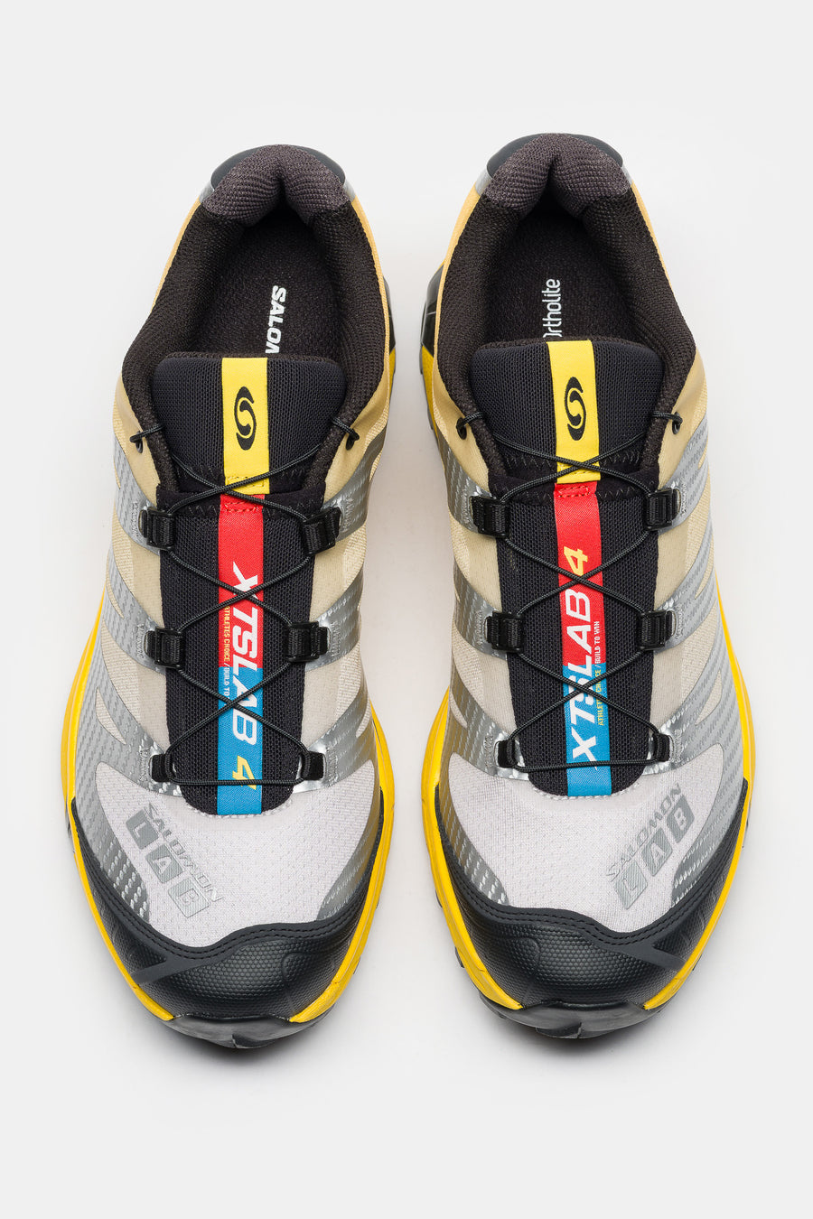 XT-4 OG Sneaker in Ftw Silver/Black/Lemon