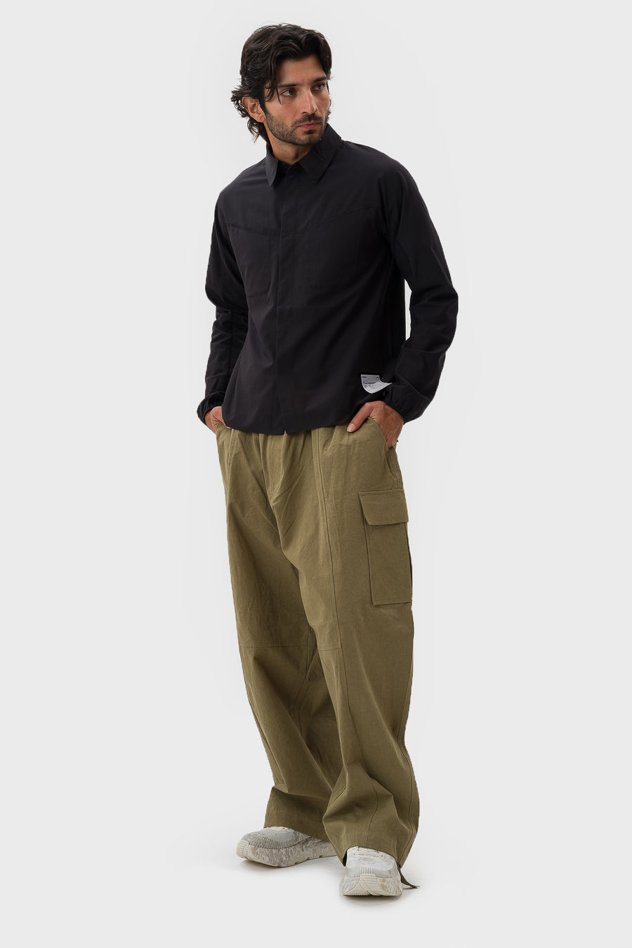 Satisfy AmbientWarp™ River Shirt in Black - Notre