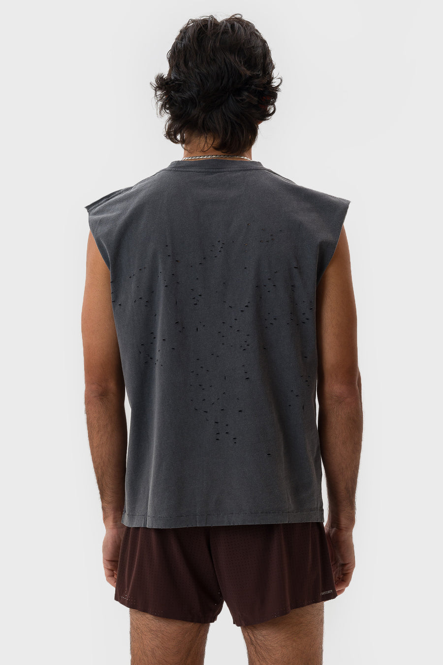 MothTech™ Muscle T-Shirt in Aged Black