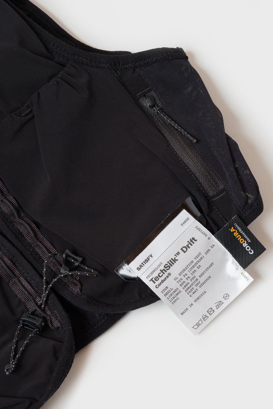 TechSilk™ Drift Cordura® 5L Hydration Vest in Black
