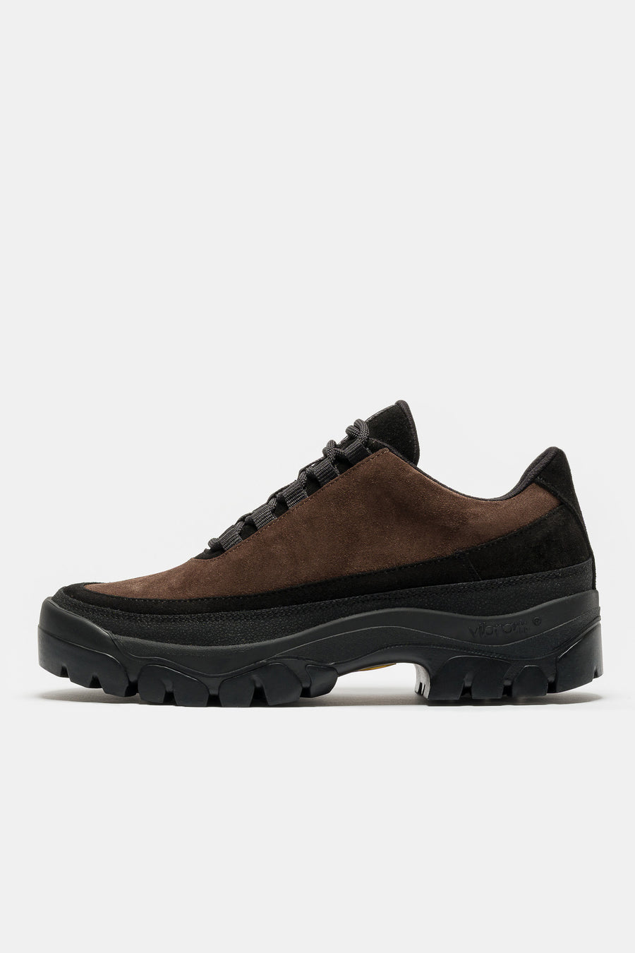 Tarvas Easy Hiker Shoe in Dark Brown Suede - Notre