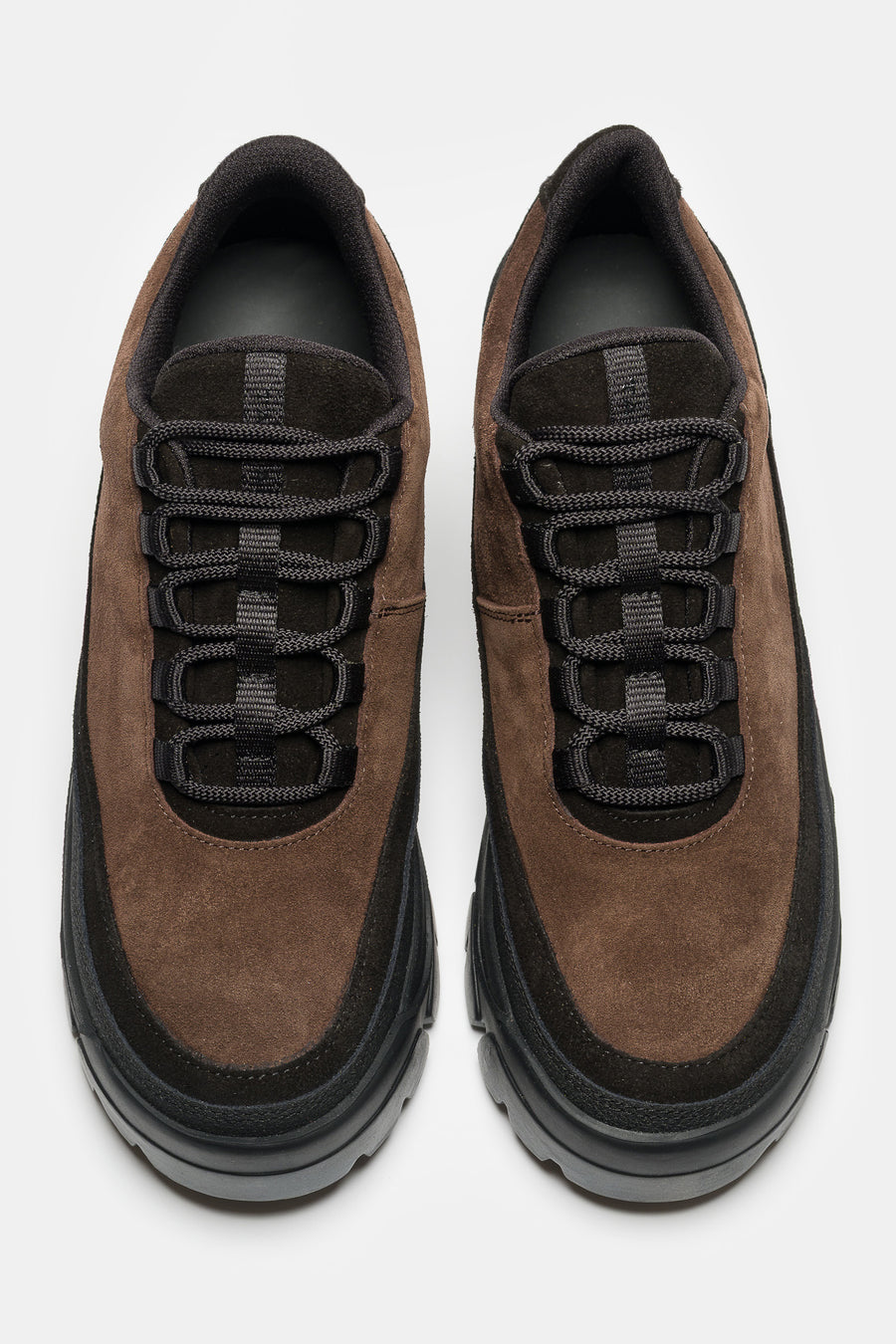 Tarvas Easy Hiker Shoe in Dark Brown Suede - Notre