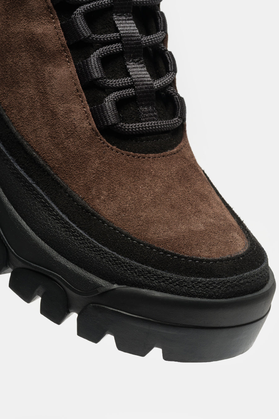Tarvas Easy Hiker Shoe in Dark Brown Suede - Notre