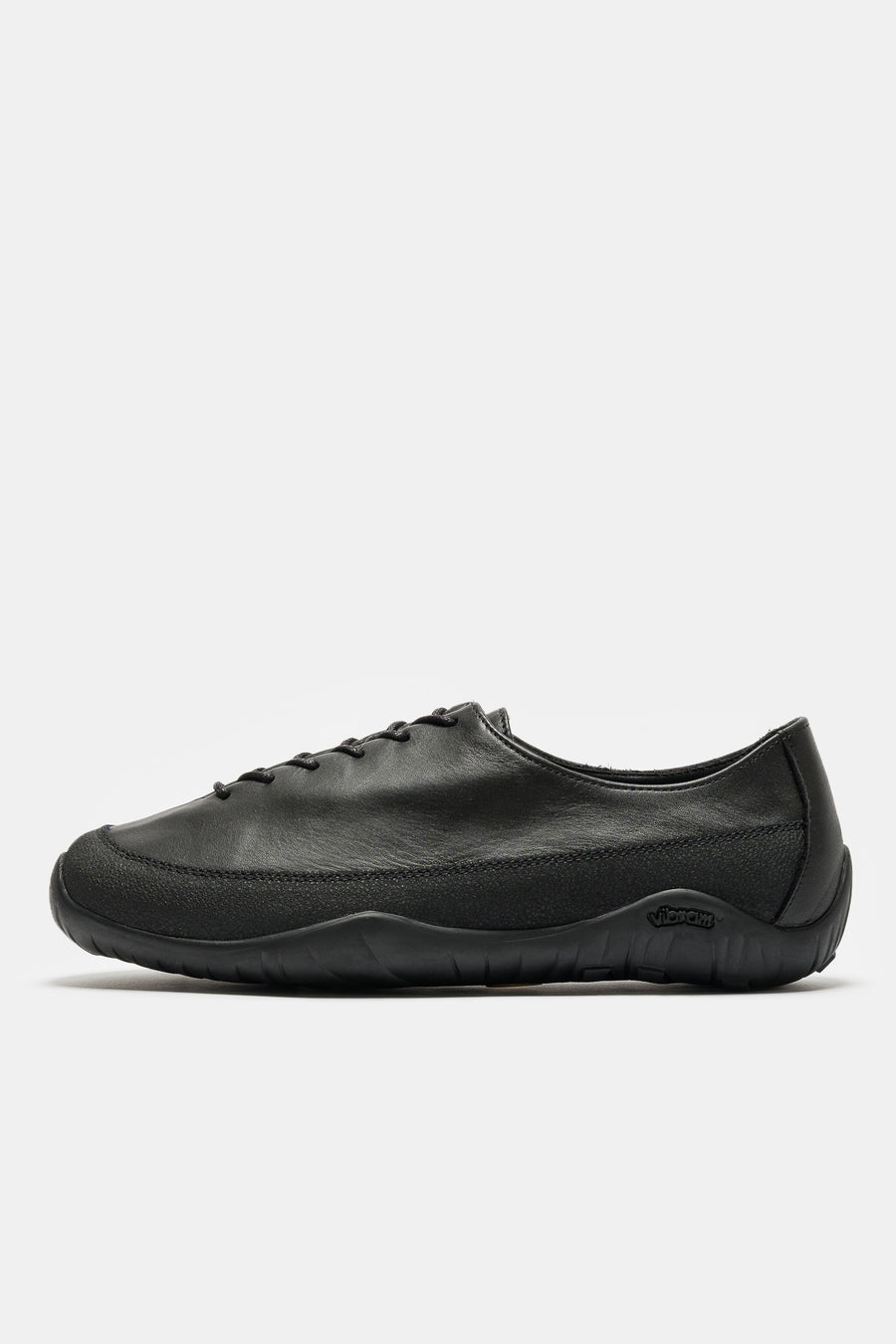 Tarvas Wanderer Shoe in Black Leather - Notre