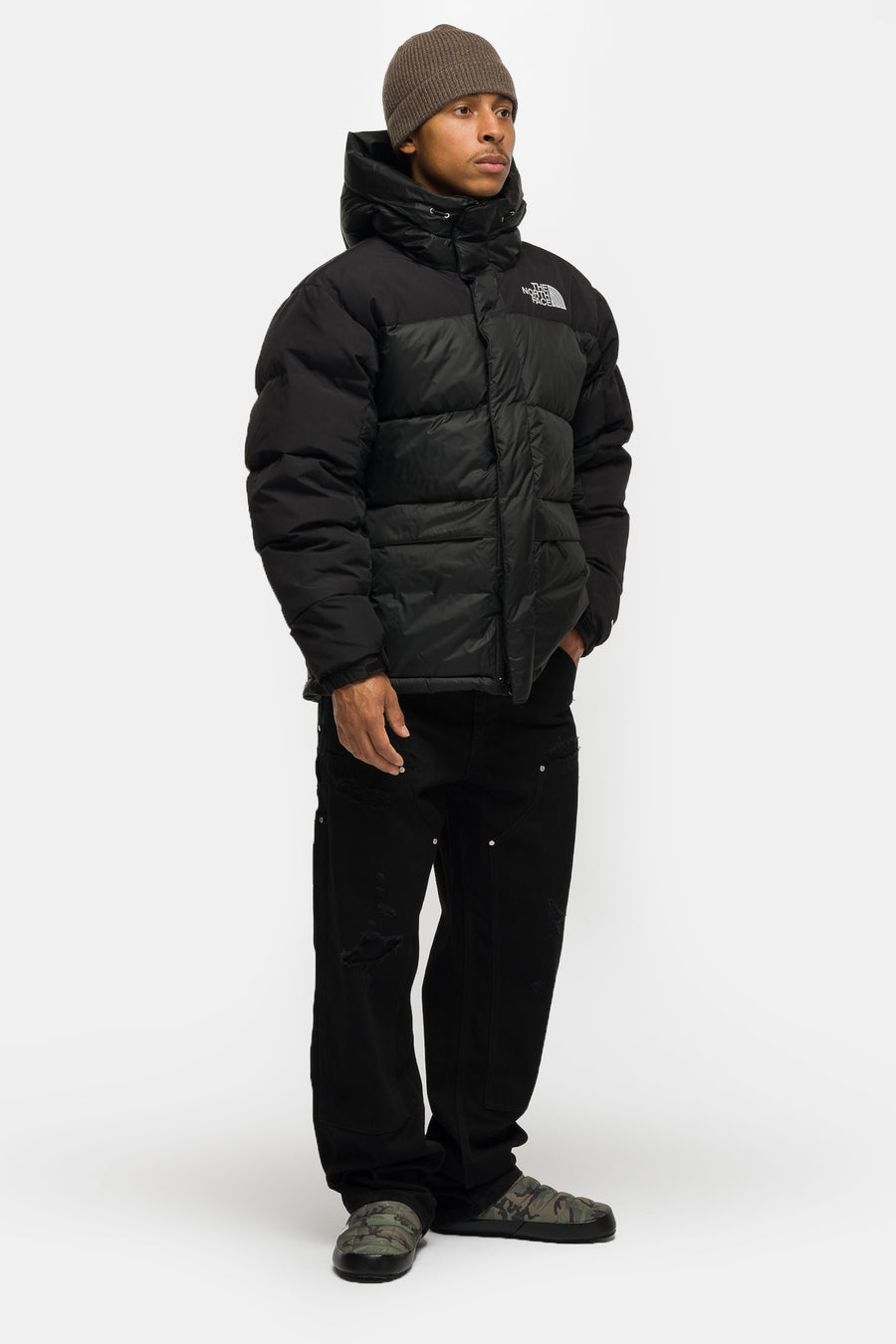 The North Face HMLYN Down Parka in TNF Black - Notre