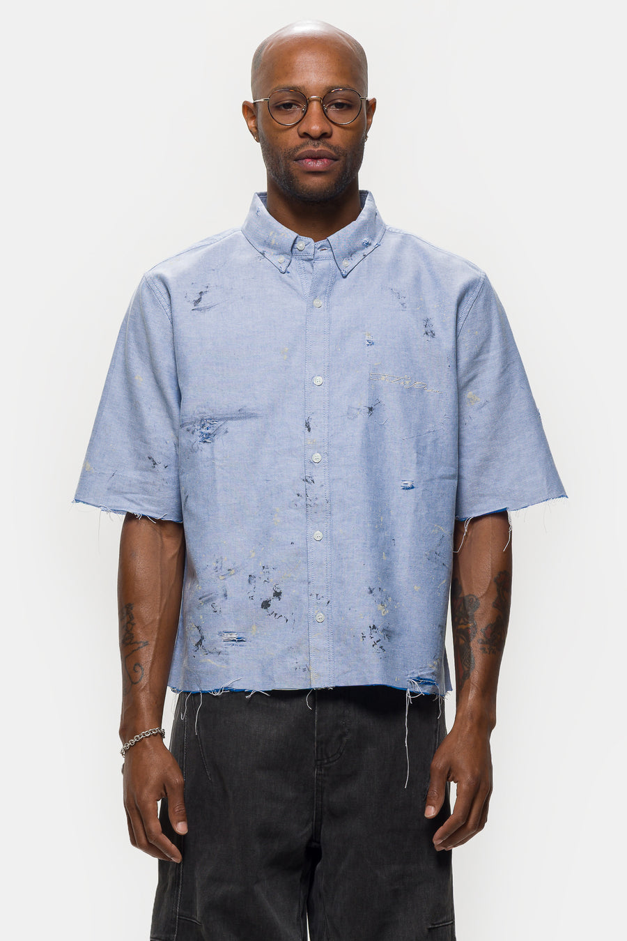 TODO PASA Rancho Work Shirt in Blue - Notre