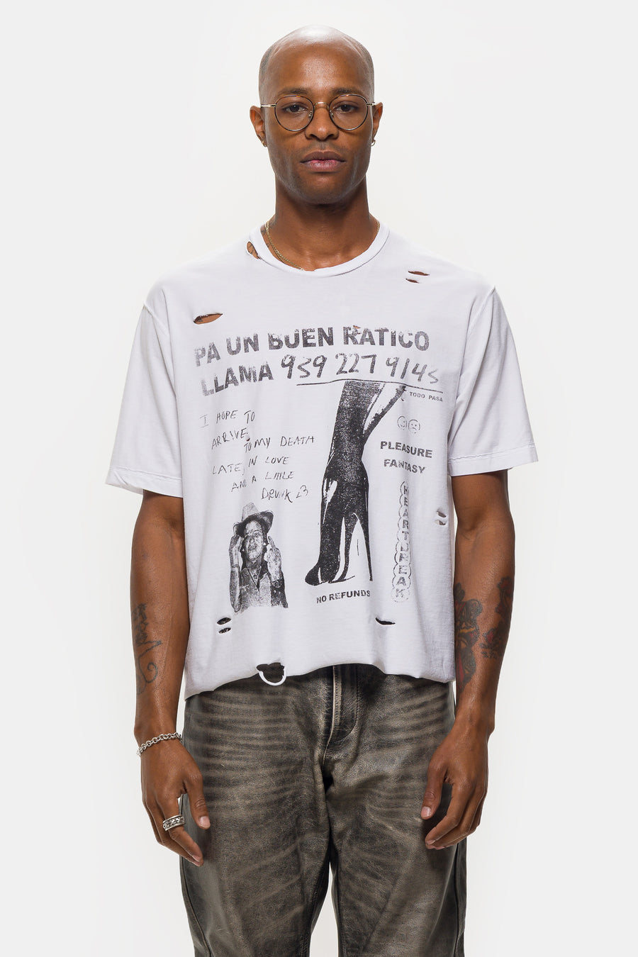 TODO PASA Buen Ratico T-Shirt in White - Notre