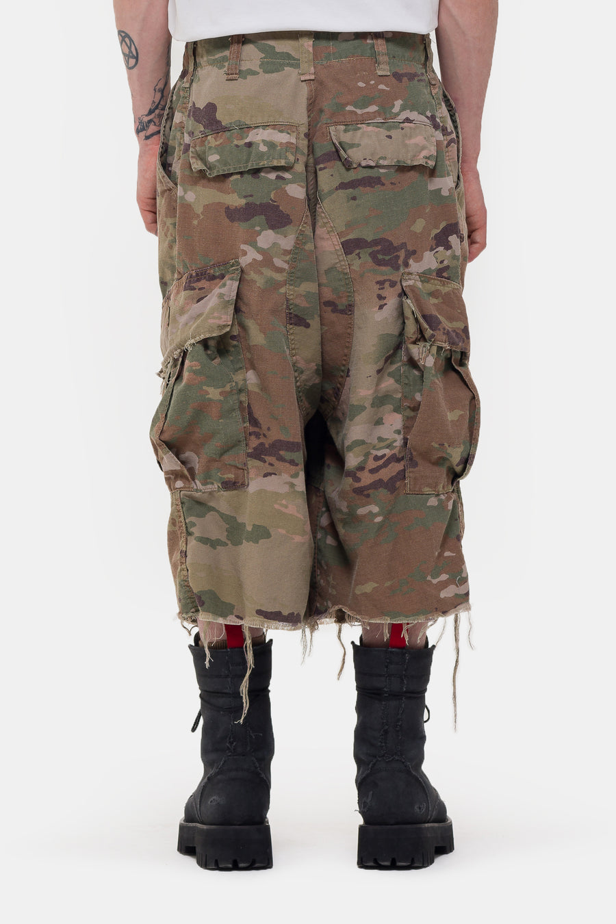 TODO PASA Drifter Cargo Shorts in Camo - Notre
